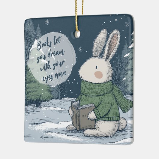 Reading Quote Ornament for Book Lovers (Links)