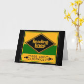 Reading Railroad, Bee Line Service Kaart (Gele Bloem)