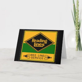 Reading Railroad, Bee Line Service Kaart