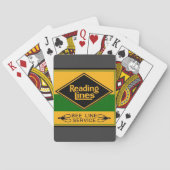 Reading Railroad, Bee Line Service Speelkaarten (Achterkant)