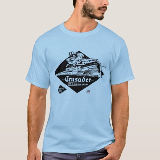 Reading Railroad Crusader Streamliner T-shirt (Voorkant)