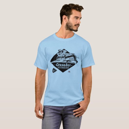 Reading Railroad Crusader Streamliner T-shirt (Voorkant volledig)