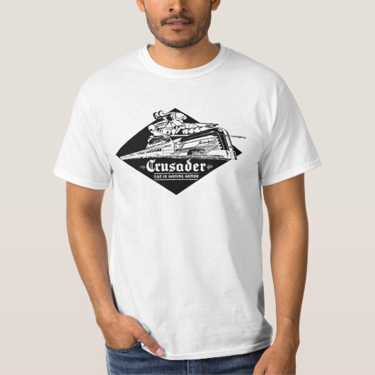 Reading Railroad Crusader Streamliner T-Shirts (Voorkant)