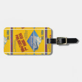 Reading Railroad Crusader Train 1937 Bagagelabel (Voorkant horizontaal)