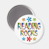 READING ROCKS MAGNEET (Voorkant / Achterkant)