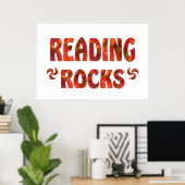 READING ROCKS POSTER (Thuiskantoor)