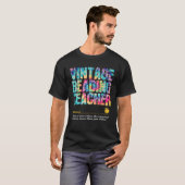 Reading Teacher Appreciation Week Terug naar schoo T-shirt (Voorkant volledig)