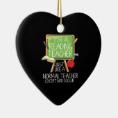 Reading Teacher Keramisch Ornament (Rechts)