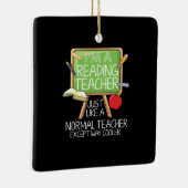 Reading Teacher Keramisch Ornament (Rechts)