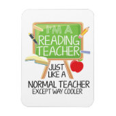 Reading Teacher Magneet (Verticaal)