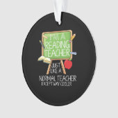 Reading Teacher Ornament (voorkant)