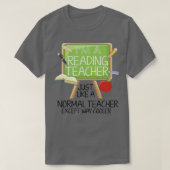 Reading Teacher T-shirt (Design voorkant)