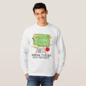 Reading Teacher T-shirt (Voorkant volledig)