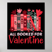 Reading Teacher Valentines Day All Booked For Val  Poster (Voorkant)