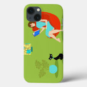 Reading Woman iPad air Case (Achterkant)