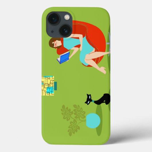 Reading Woman iPad air Case (Achterkant)