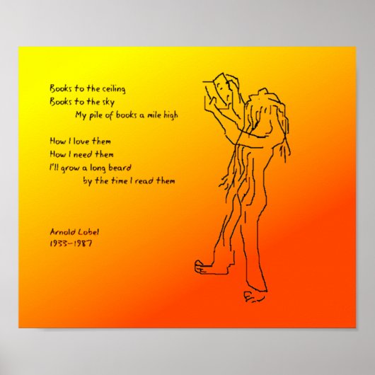 Readr's Beard Poster (Voorkant)