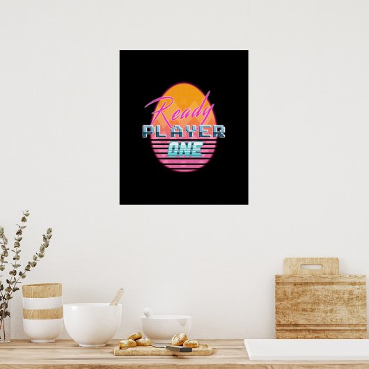 Ready 80s One Poster (Keuken)