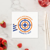 Ready, Aim, Party! Nerf Gun Themed Birthday Party Servet (Insitu)