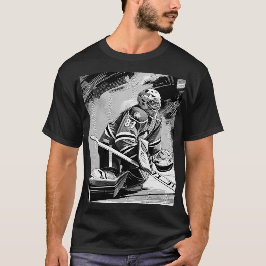 Ready For Anything - Ice Hockey Goalie T-shirt (Voorkant)