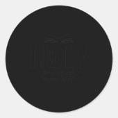 Ready For Every New Chapter In Life  Ronde Sticker (Voorkant)