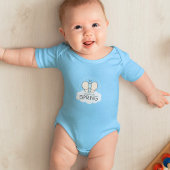 Ready for spring, little butterfly? romper