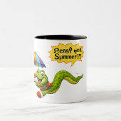 Ready for Summer!!! Tweekleurige Koffiemok (Center)