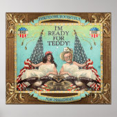 'Ready for Teddy' Roosevelt 1912 Campaign Poster (Voorkant)