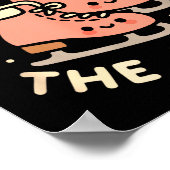 Ready For The Cold Funny Cute Ice Skates Poster (Hoek)