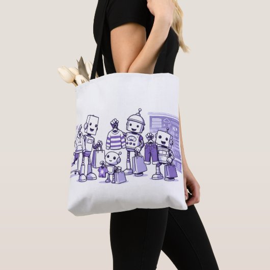 Ready for the Robots Tote Bag (Dichtbij)