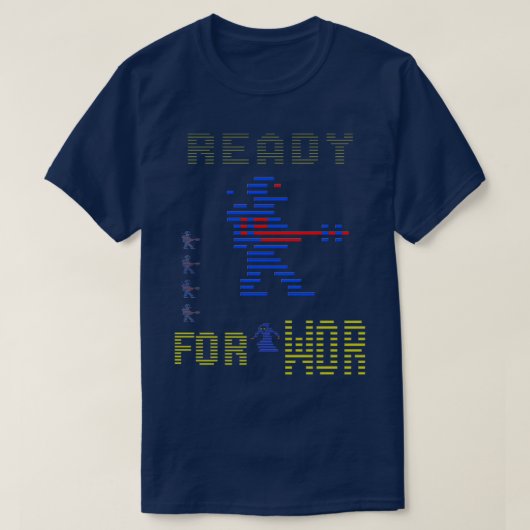 Ready For Wor T-shirt (Design voorkant)