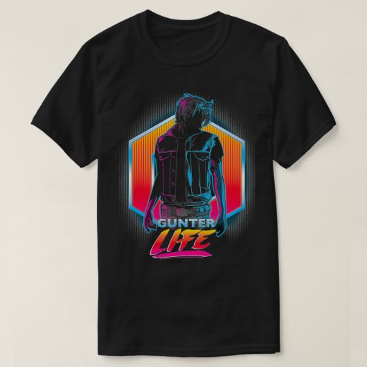 Ready Player One Gunter Life T-shirt (Design voorkant)