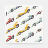 Ready Set Go Race Car Thema Servet (Voorkant)