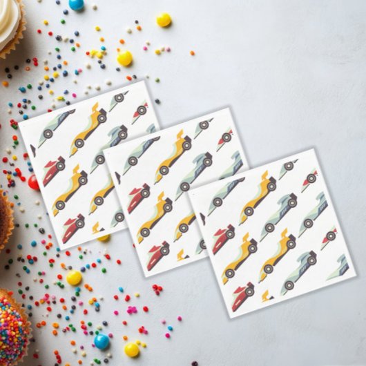 Ready Set Go Race Car Thema Servet