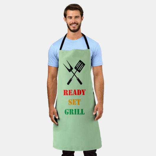 Ready, set, grill schort (Gedragen)