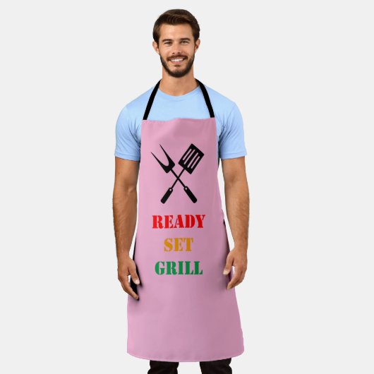 Ready, set, grill schort (Gedragen)