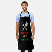 Ready, set, grill schort (Gedragen)