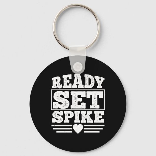 Ready Set Spike Sleutelhanger (Voorkant)