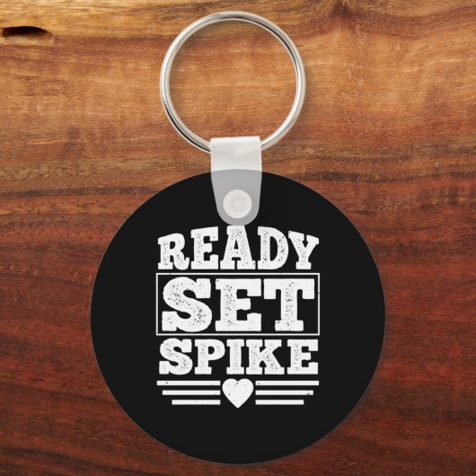 Ready Set Spike Sleutelhanger (Voorkant)