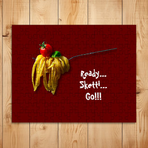 Ready Sketti Go Fork of Italy Spaghetti Legpuzzel