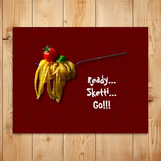 Ready Sketti Go Fork of Italy Spaghetti Legpuzzel