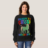 Ready To Crush Kindergarten Back To School Unicorn Trui (Voorkant volledig)