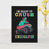Ready to crush kindergarten kaart (Gele Bloem)