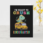 Ready to crush kindergarten kaart (Gele Bloem)