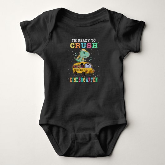 Ready to crush kindergarten romper (Voorkant)