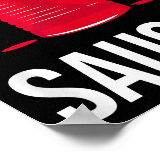 Ready To Get Sauced Funny Cranberry Sauce Thanksgi Poster (Hoek)