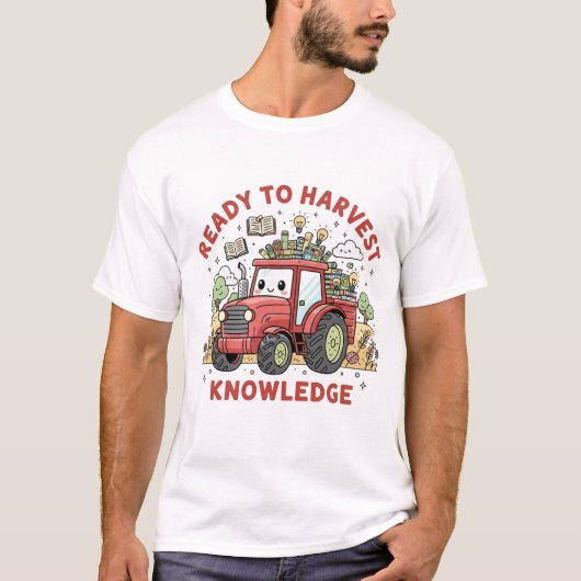 Ready to Harvest Knowledge T-shirt (Voorkant)