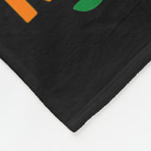 Ready To Harvest Knowledge Tractor Farmer Teacher Fleece Deken (Hoek)