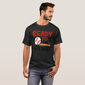 Ready To Hit 6th Grade Student Back To School Base T-shirt (Voorkant volledig)