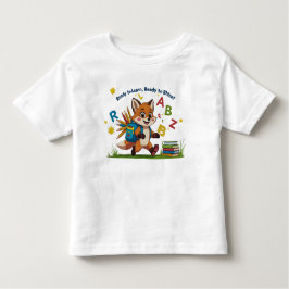 "Ready to Learn, Ready to Shine!" – Cute Kindergar Kinder Shirts